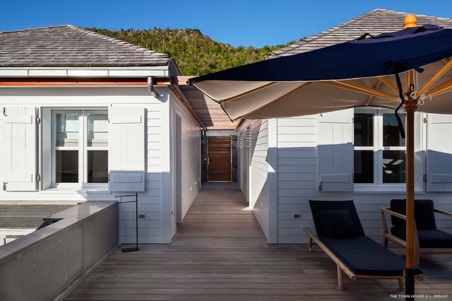 Terrace at Villa The Town House