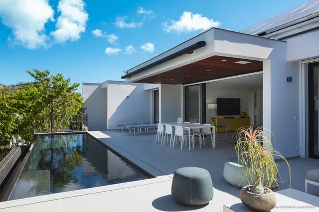 pool at Villa Ventura in St Barts - St. Barts Villa Rental