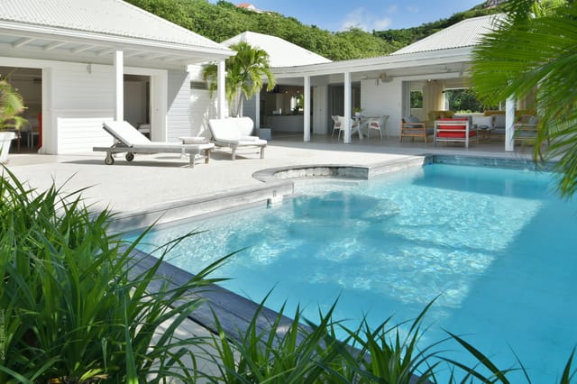 pool at Villa Ylang Ylang