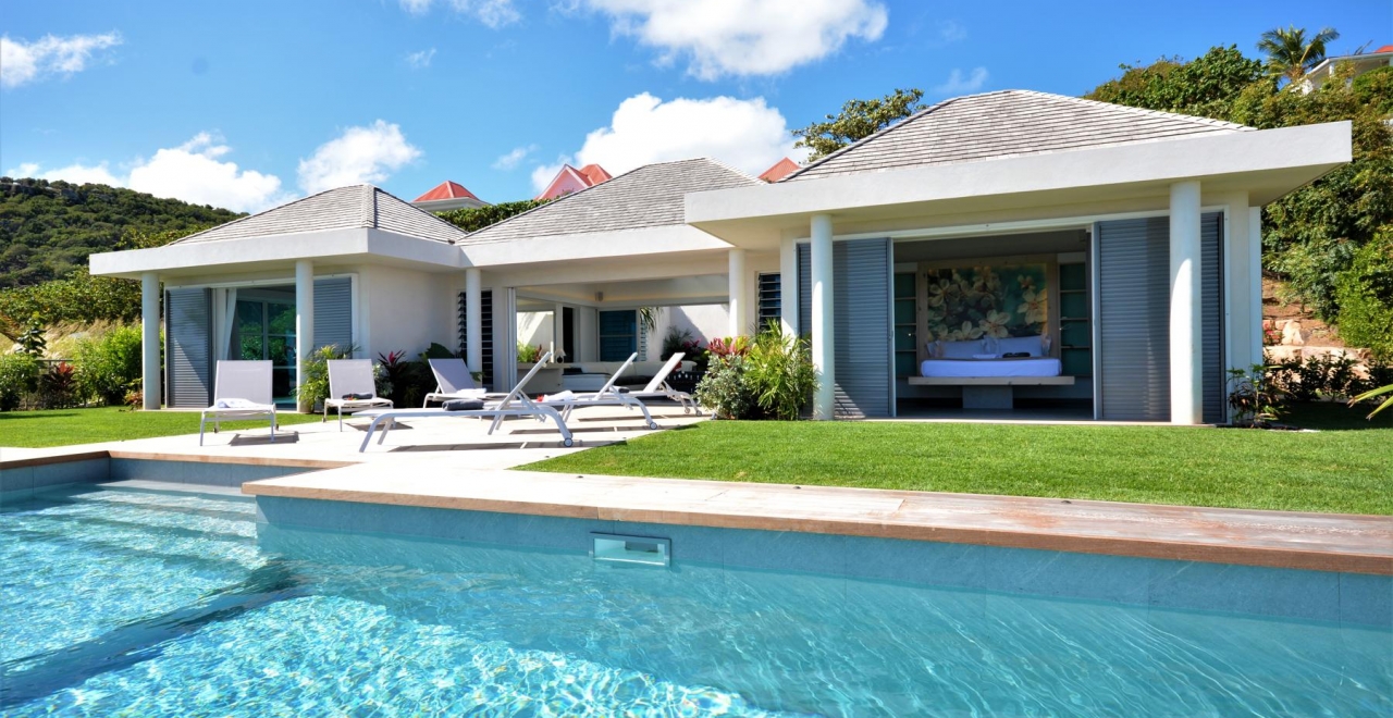 Villa Flora Grand Cul de Sac St Barts by Premium Island Vacations